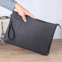 Mens handbag Handbags Handbags Oxford Cloth Concise Atmosphere Casual Large Capacity Clips A4 Business Paper Bag Envelope bag