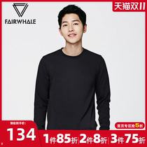 Mark Waf official flagship store black sweater mens autumn and winter 2021 explosive round neck mens knitwear sweater
