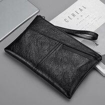 Tide new handbag mens envelope large capacity hand holds high-end mobile phone package wallet casual file pack