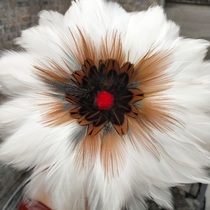 Shuttlecock adult childrens fitness training competition special flower shuttlecock goose feather resistance kicking feather bond shuttlecock primary school students