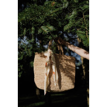 Untitled S S Summer Roaming French Vintage woven bag