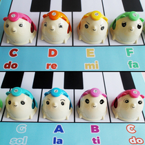 Taiwan imported mice press the bell Orff percussion instrument fat mouse Bell Bell Eight-tone class bell tone Bell