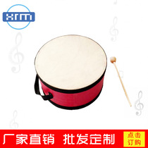 Orff childrens percussion instruments Indian drum red hand drum wooden hand drum kindergarten teaching aids