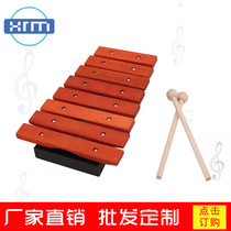 Spot supply childrens eight-tone xylophone 8-tone xylophone Orff early education teaching aids percussion instruments