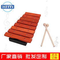 Spot supply childrens eight-tone xylophone 8-tone xylophone ORF early teaching aids Percussion instruments