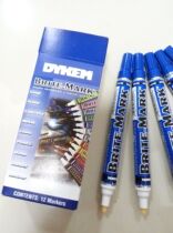 Dykem Brite-Mark Medium Valve Type Marker Industrial Marker 84001 Blue