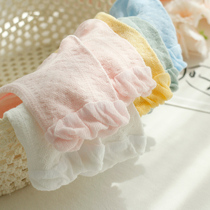 Yuezi socks postpartum summer summer thin sweat-absorbent pregnant women loose socks wide mouth socks cotton supplies
