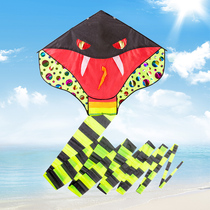 8m big snake Weifang kite with reel set adult special adult large net red Chinese wind breeze easy to fly