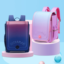 Kamida schoolbag Primary School students 2021 new third to sixth grade boys super light vertical version of large capacity backpack