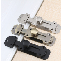  Thickened latch lock anti-theft door door buckle door tie bathroom latch wooden door surface-mounted latch lock anti-theft door tie