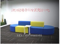 Company office leisure area rest area shopping mall Hospital bank studio training class parents waiting double-sided sofa