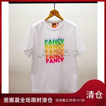 Fiona Chen Fiona Chen 21 spring counter T-shirt FWBC83305 999