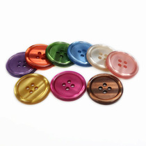 Shirt button round resin sweater trench coat button color pearlescent clothes decoration accessories 9-25mm