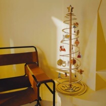 New year ornaments wooden Christmas tree simple storage childrens toys creative DIY handmade Christmas gifts