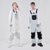 RAWRWAR Nivo Strap Ski Pants Men and Women Couples Winter Waterproof Sandwich Warm Double Snowboard Ski Suit