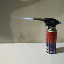  High temperature flame spray gun Baking cooking flame spray gun Flame blowtorch Outdoor lighter welding gun burning pig hair point charcoal