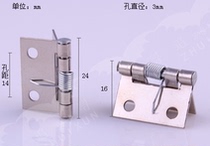 1 inch spring hinge Spring small hinge with spring iron hinge Nickel plated hinge Silver spring hinge Small