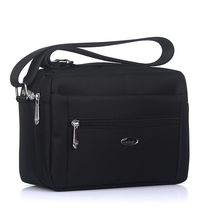 Multi-pocket cash collection wallet skew satchel for business Zero wallet Large-capacity outdoor containing bag for men and women