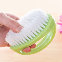  Dazzling egg-shaped multi-function soft hair cleaning brush Home kitchen plastic bathroom brush with handle Laundry brush Household