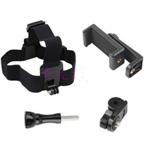 Mobile phone fixed shooting bracket multi-function video live video clip mobile phone headband snap-on accessories