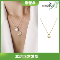 Dare buyer LHwindsor Jewelry Perfume Bottle Pearl Necklace Vintage Versatile Simple Stacked