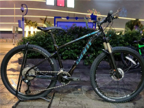 2021 Jiante XTC820 new lightweight aluminum alloy race mountain bike 27 5 inch 24 speed pressure front fork