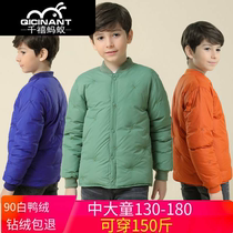 2021 winter thickened big child down baby boy Childrens down jacket liner Big child thin girl inner 