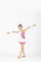 Custom-made Children's Gymnastics Performance Clothing Children's Basic Gymnastics Competition New Cheerleading Performance Primary School Aerobics
