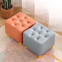 Shoe-changing stool at the door of the home luxury shoes stool in the living room tea table low stool technology cloth small stool sofa stool