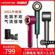Germany LANSAM electric hair dryer household negative ion hair care salon Barber shop special small non-blowing tube leaf