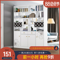 Entrance cabinet Living room partition cabinet Modern simple screen cabinet shelf Door-to-door entrance porch wine cabinet shoe cabinet one