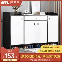 Simple Shoe Rack Large Capacity Balcony Locker at Home Door Small House Interior Beautiful Dust-proof Net Red Shoe Cabinet