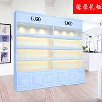 Spot cosmetics Beauty salon display cabinet Bag Skin care products Wig Honor certificate display cabinet Boutique display cabinet