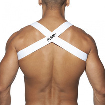 Mens chest strap nylon spandex solid color sexy male elastic shoulder strap strap muscle mens party Carnival chest strap