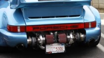 (CY64) 1 64 Porsche RWB twin turbo exhaust tail section exhaust pipe Hot Wheels modification