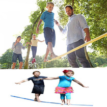 Outdoor development sports toys Childrens balance training walking flat belt Body fitness sensory integration training equipment Balance walking rope