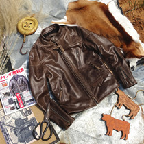 (Now doing the off-season regardless of cost) Imported Qin oil batik discoloration cowhide venom