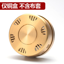 Moxibustion box with moxibustion household fumigation instrument equipment copper cans whole body Ai Che box pure moxa smoke box tools portable