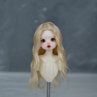 taobao agent [30,000 Dean Spot] BJD wigs of Russian combing horse -haired hair score 4 points of soft glue hard head shell