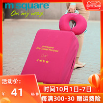 m square suitcase protective cover suitcase trolley case waterproof cover wear-resistant elasticity 20 inches 24 inches 28 inches