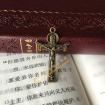  Bronze Holy * Three Little Bitter Statue Rosary accessories