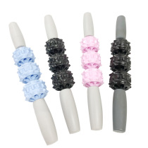 Yoga massage stick rolling muscle relaxation diamond roller roller fitness equipment fascia stick gear massager