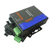 Industrial 2-way ring network 485 fiber converter 485 optical end machine 485 ring network transceiver modbus to fiber