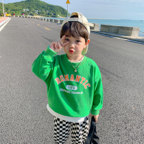 Male baby necropolis for the spring and fall of the boy Spring clothes 2022 new children Spring blouses foreign air thin childrens spring payment