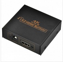 hdmi distributor 1 in 2 out HDMI switcher 1 minute 2 one in two out 3D 4K HD splitter one drag two