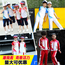 Spring and summer Primary School Games opening ceremony Short-sleeved trousers quick-drying childrens class clothes Junior high school uniform three or four sets