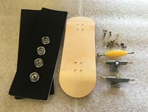 Finger skateboard professional Maple skateboard wide fingertip skateboard Palm toy double-warped long board wing empty four wheels