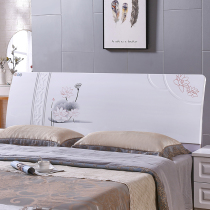 Headboard simple modern economy-buy white double 1 5 m 1 8 m 2 m kao qi chuang head back
