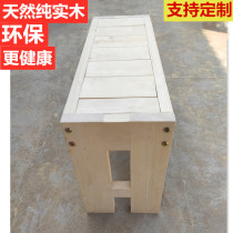 Childrens single extended bedside widening bed splicing bed frame solid wood guardrail Yanbian bed filling gap small bed simple bed