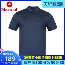 (21 new products)Marmot Marmot summer sports outdoor moisture absorption quick-drying mens short-sleeved Polo shirt T-shirt